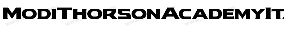 ModiThorsonAcademyItalic-nzXY字体转换 ModiThorsonAcademyItalic-nzXY字体转换