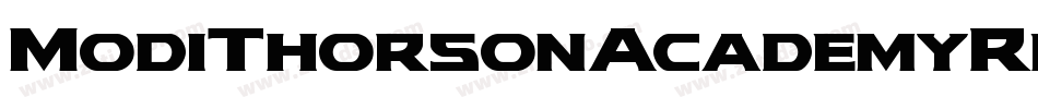 ModiThorsonAcademyRegular-lyLV字体转换