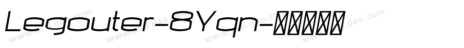 Legouter-8Yqn字体转换