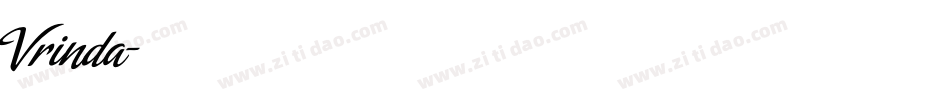 Vrinda字体转换