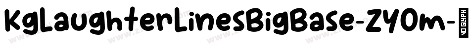 KgLaughterLinesBigBase-ZYOm字体转换
