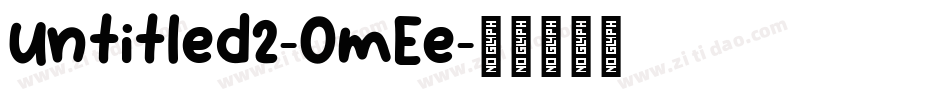 Untitled2-OmEe字体转换