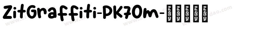 ZitGraffiti-PK7Om字体转换