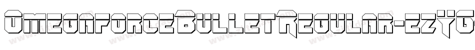 OmegaforceBulletRegular-ezY6字体转换