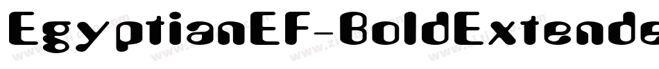 EgyptianEF-BoldExtended字体转换 EgyptianEF-BoldExtended字体转换