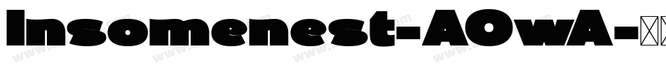 Insomenest-AOwA字体转换
