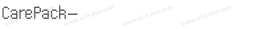 CarePack字体转换