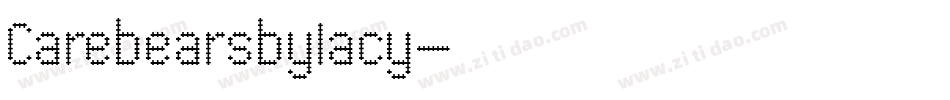 CarebearsbyIacy字体转换