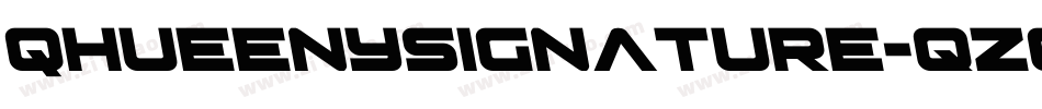 QhueenySignature-qZ0Gq字体转换