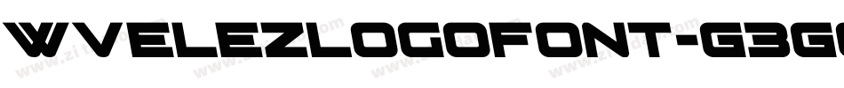 WvelezLogofont-G3Gq字体转换