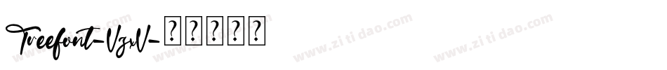 Treefont-VzxV字体转换