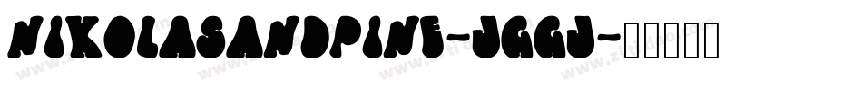 NikolasAndPine-Jggj字体转换