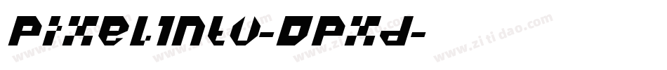 PixelIntv-OPxd字体转换