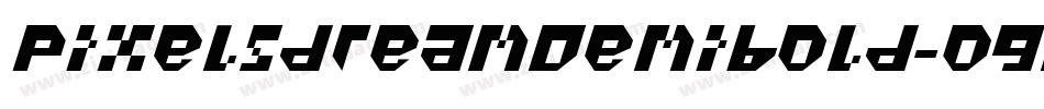 PixelsdreamDemibold-0gmX字体转换
