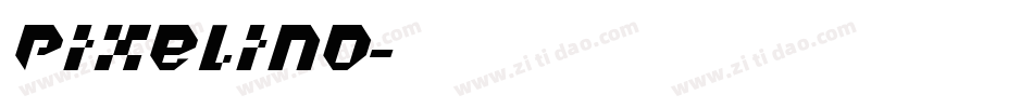 pixelino字体转换