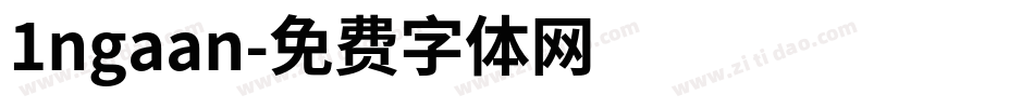 1ngaan字体转换