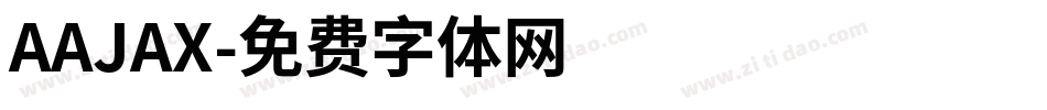 AAJAX字体转换