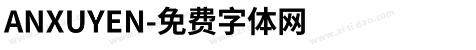 ANXUYEN字体转换