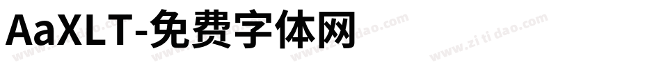 AaXLT字体转换