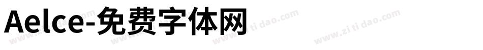 Aelce字体转换