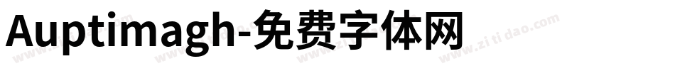 Auptimagh字体转换