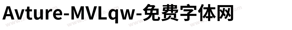 Avture-MVLqw字体转换