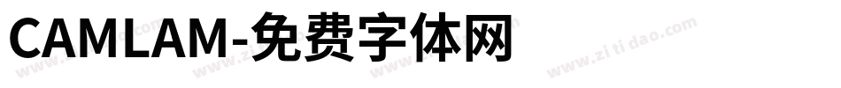 CAMLAM字体转换