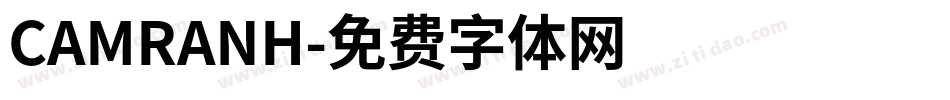CAMRANH字体转换