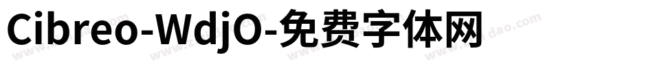 Cibreo-WdjO字体转换