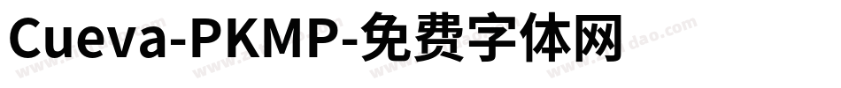 Cueva-PKMP字体转换