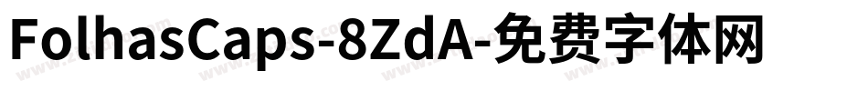 FolhasCaps-8ZdA字体转换