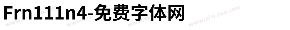 Frn111n4字体转换