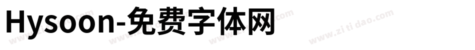 Hysoon字体转换