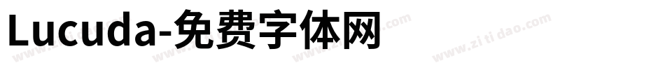 Lucuda字体转换