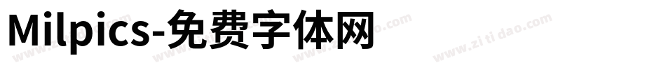 Milpics字体转换