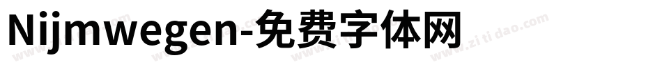 Nijmwegen字体转换