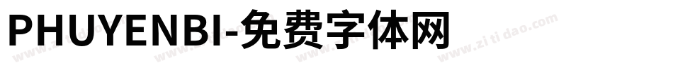 PHUYENBI字体转换