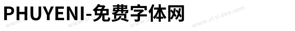 PHUYENI字体转换