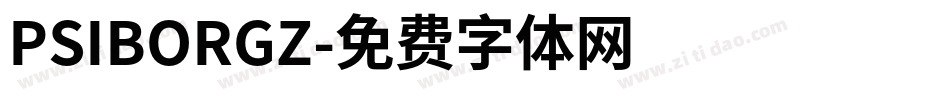 PSIBORGZ字体转换
