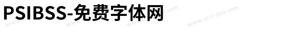 PSIBSS字体转换