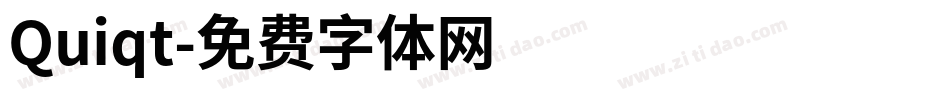 Quiqt字体转换