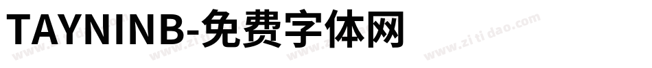 TAYNINB字体转换