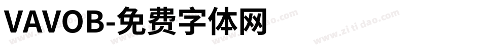 VAVOB字体转换