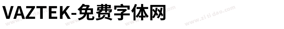 VAZTEK字体转换