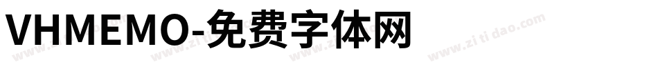 VHMEMO字体转换