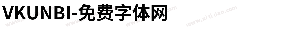 VKUNBI字体转换