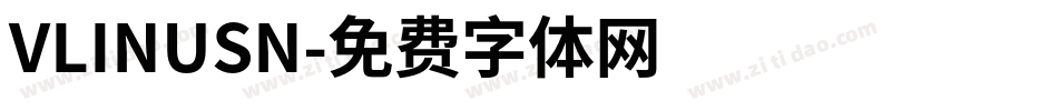 VLINUSN字体转换