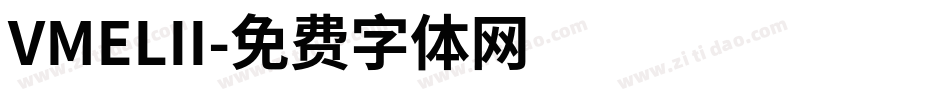 VMELII字体转换