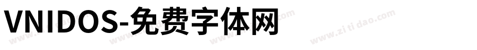 VNIDOS字体转换