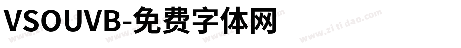 VSOUVB字体转换